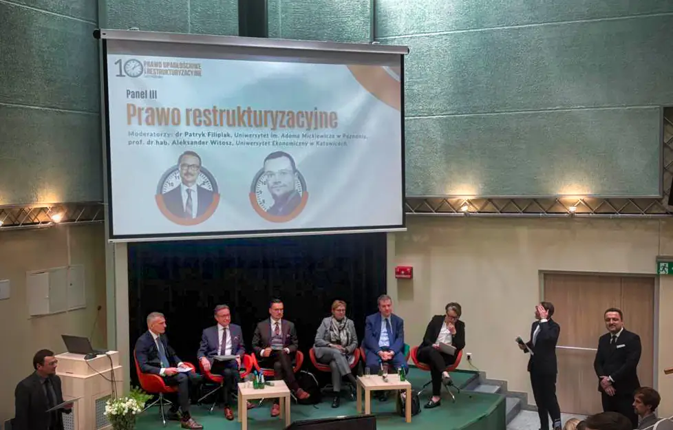 Panel „Prawo restrukturyzacyjne” podczas konferencji IPUiR 2025